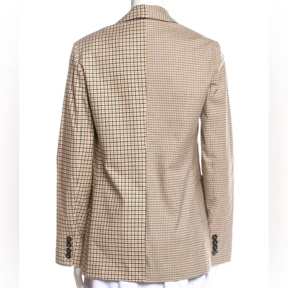 La Ligne Plaid Print Blazer NWT Size 14 & 10 - Picture 3 of 14